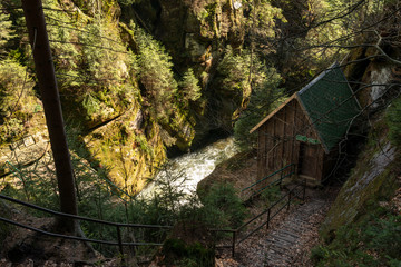 Obere Schleuse - Hinterhermsdorf sächsische Schweiz