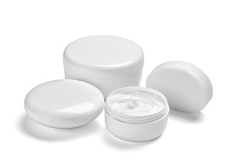  white cream container jar beauty moisturizer tube soap