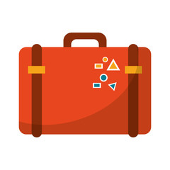 Travel suitcase luggage symbol