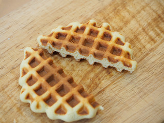 ワッフル 手作り おやつ