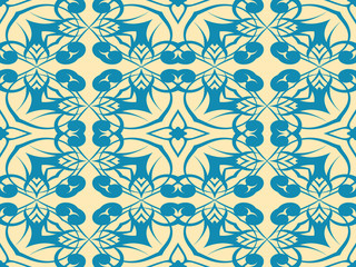 Art Deco seamless pattern. Retro vintage ornamental geometrical pattern, ornate texture. Element for design