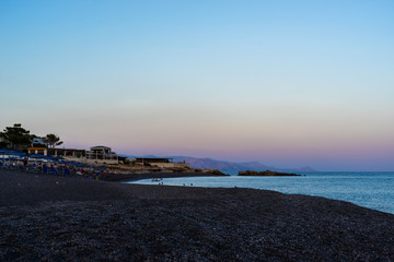 Sunrise on Crete, Greece