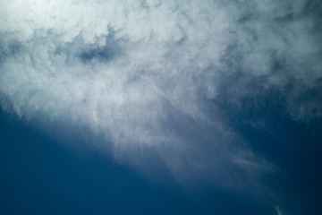 Fototapeta premium Blue sky and white clouds