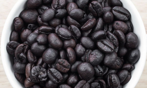 roasted coffee beans, can be used as a background