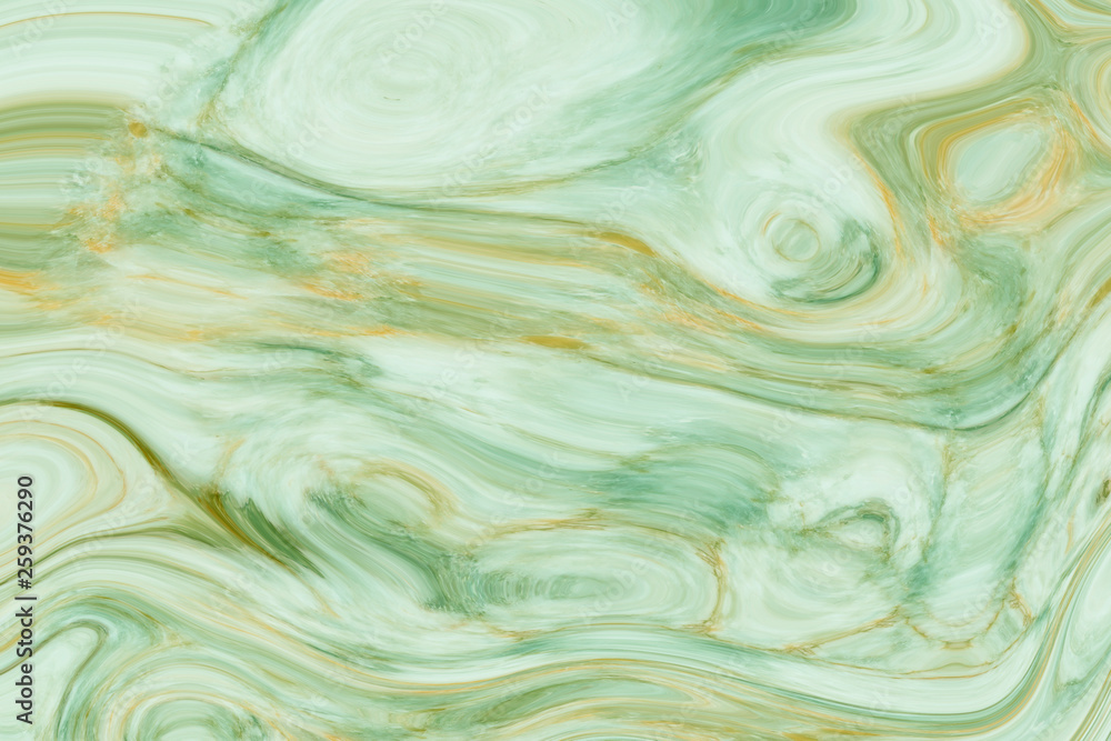 Sticker marble ink colorful. green marble pattern texture abstract background. can be used for background or