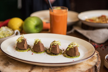 Pate from red beans.