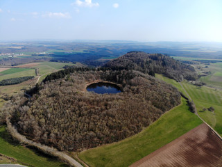 Flugbild Windsborn-Krater