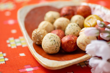 豆のお菓子