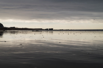 Hastings Beach at Low Tide