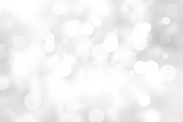 white blur abstract background. bokeh christmas blurred beautiful shiny Christmas lights