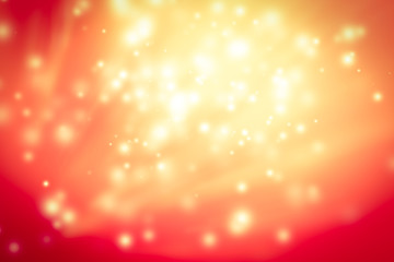 Golden sparkle blur abstract background. bokeh christmas blurred beautiful shiny Christmas lights