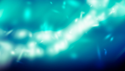 Green bokeh blur background / Circle light on green background.