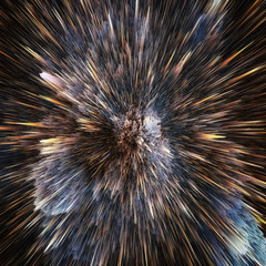 Colorful galaxy abstract cosmic background. Shiny fantasy universe. Deep cosmos. Infinity...