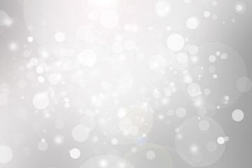 white blur abstract background. bokeh christmas blurred beautiful shiny Christmas lights