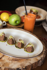 Pate from red beans.