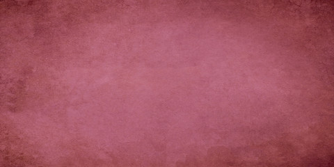 Red wide grunge effect texture.