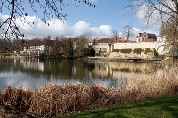 Burg See, Asklepios Clinic, Bad Salzungen, Thuringia, Germany, Europe