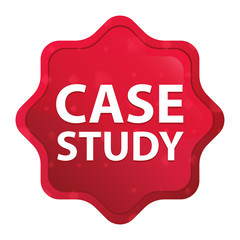 Case Study misty rose red starburst sticker button