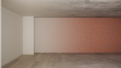 Interior design renovation, before and after, repair and wall painting, parquet flooring, steps of development, home renewal concept idea background with copy space