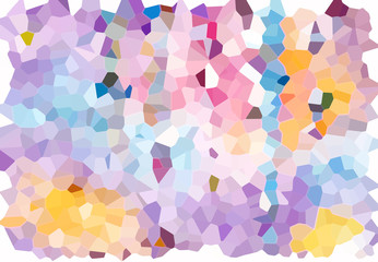 Abstract pastel background with geometric shapes