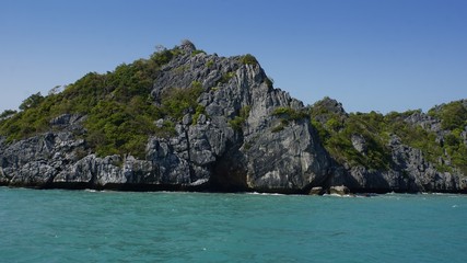 Fototapeta na wymiar tropical wua ta lap island in thailand