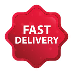 Fast Delivery misty rose red starburst sticker button