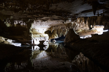 The entrance of Waipu Cave, New Zealand