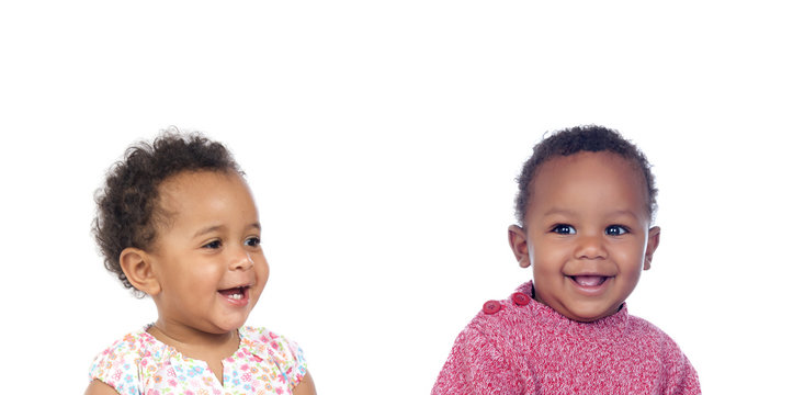 Two Afro American Babies
