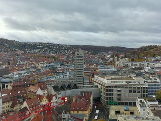Panaorama-Blick über Stuttgart
