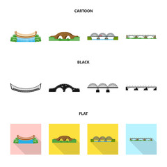 Vector illustration of connection and design icon. Set of connection and side stock vector illustration.