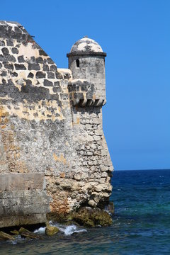 Die Festung Torreon de Cojimar- Cohimar-Kuba      