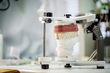 Prototypes of false teeth, creation of teeth, devices of prosthetics