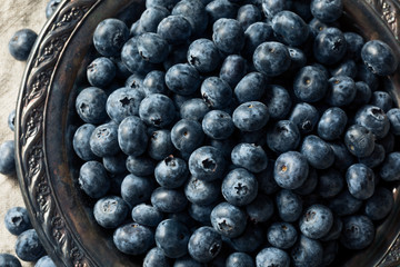 Raw Blue Organic Blueberries