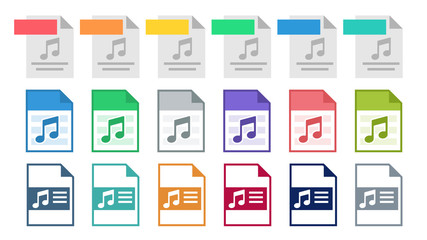 Lyrics Icon Vector. Music Text Lyrics Icon. Song Symbol. Illustration