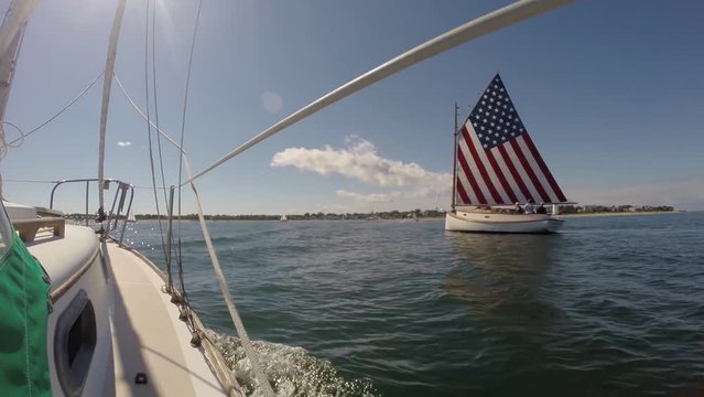 American Flag Sail