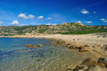 La spiaggia di Punta Calarza