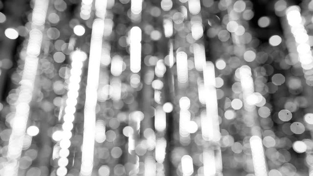 Monochrome black and white pattern video background. Real time full hd footage.