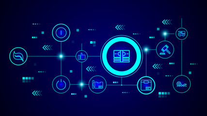 money bills icon. From web set