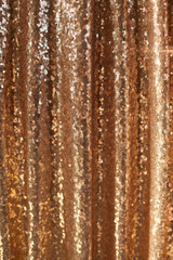 texture golden fabric sequins bokeh background