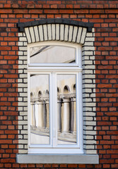 Fenster mit Spiegelung