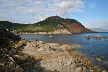 Fototapeta na wymiar Veduta di Cala Sa Figu