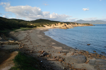 La spiaggia di Porto S'illixi