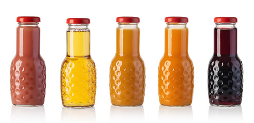 set of Juice bottle
