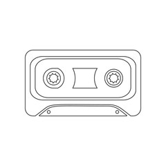 cassette icon. Element of zoo for mobile concept and web apps icon. Outline, thin line icon for website design and development, app development