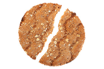 Whole grain rye crispbread