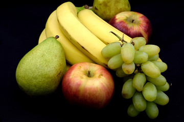Naklejka na ściany i meble fresh fruits bananas