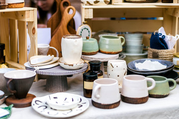 Home ceramic natural decor on the handmade market