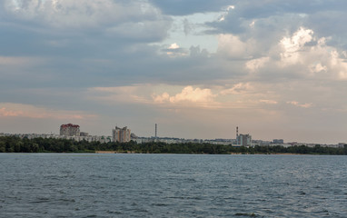 Zaporizhia cityscape, Ukraine.