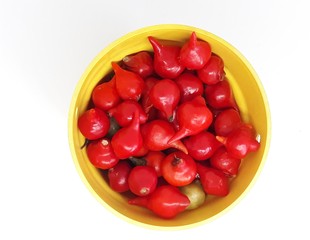 Red peppers