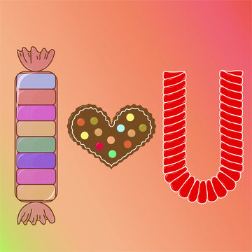 Te quiero_te amo_te adoro_I love you_I love U_San Valent&iacute;n